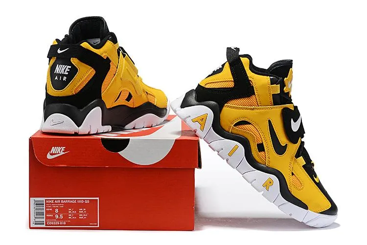 Asics Gel Renma Pickleball Shoes Review Nike Air Barrage Mid 'Yellow Black' Sneaker Shoes Sale Men Size 7-12