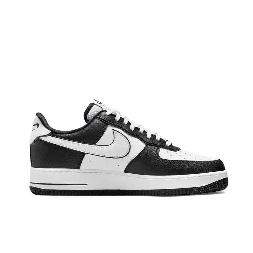 Nike Air Force 1 Comfortable and versatile non-slip wear-resistant Black Knight low-top board shoes black Asics Running Shoes For Sale