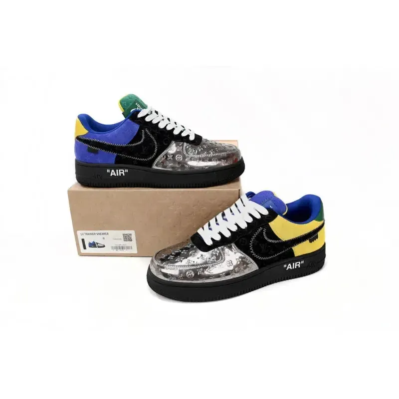 Nike Air Force 1 Low Multi-Color Sneakers Asics Speed Shoe