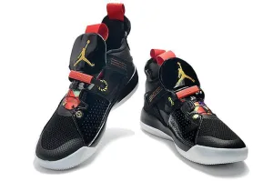 Nike Air Jordan 33 Black Red Men Shoes Sale Size US 7,8,8.5,9.5,10,11,12 Asics Anti Slip Shoes