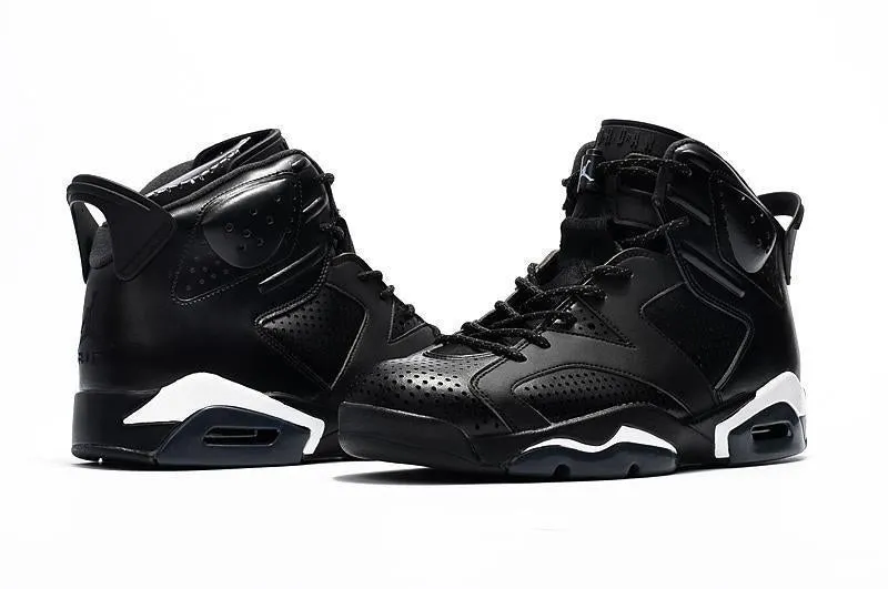 Asics Wrestling Shoes 2014 Nike Air Jordan 6 Retro Black Cat Men Shoes Sale