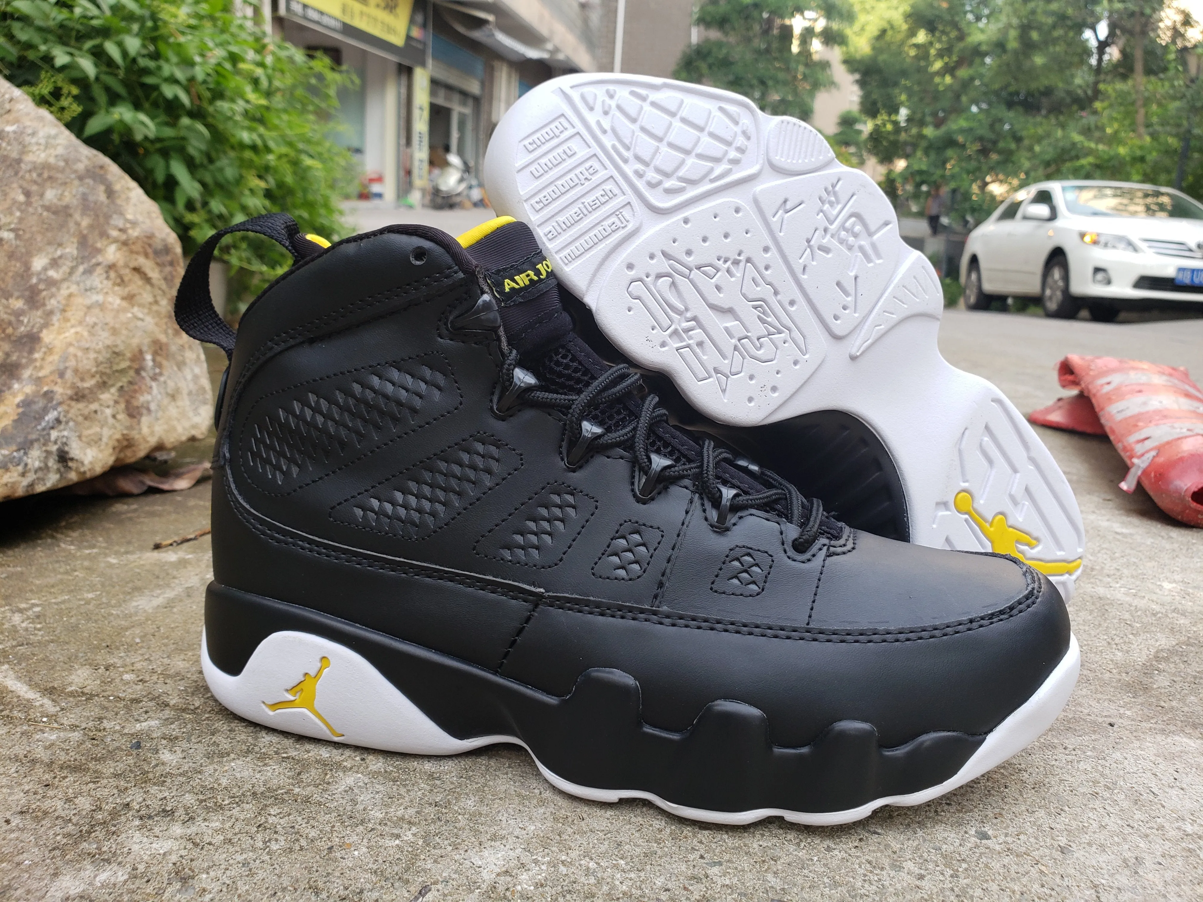 Nike Air Jordan 9 Retro 'Citrus' Sneaker Shoes Sale Men Size 8-13 Clean Asics Running Shoes