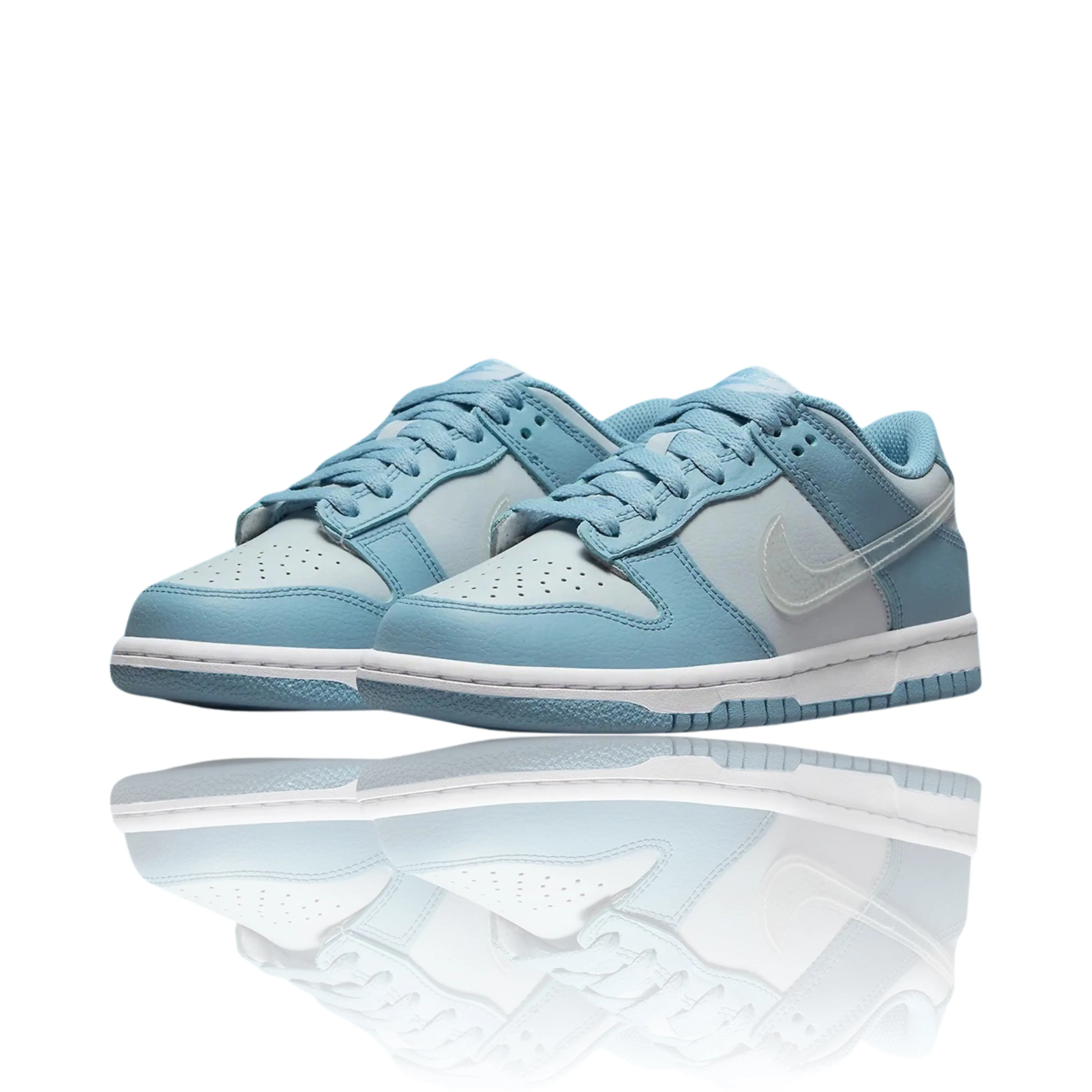 Nike Dunk Low Clear Blue Swoosh GS Asics Gel Pulse Running Shoes