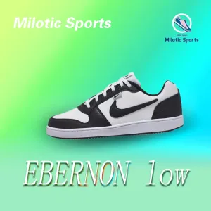 Nike EBERNON low prm white and black sports and leisure comfortable retro hundred low-top board shoes for men Asics Gel Venture 5 Running Shoes