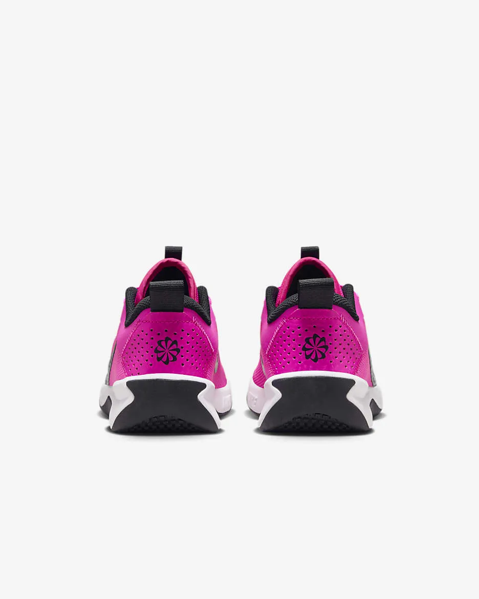 Nike Kids' Omni Multi-Court Shoes - Laser Fuchsia / Black / White Asics Boxing Shoes Japan