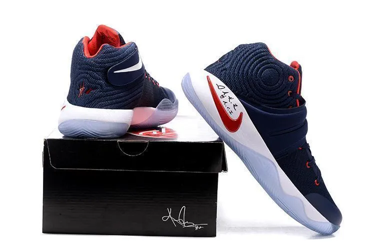 Nike Kyrie 2 Navy Men Basketball Shoes Sale Size US 7-12 Asics Running Shoes 2022