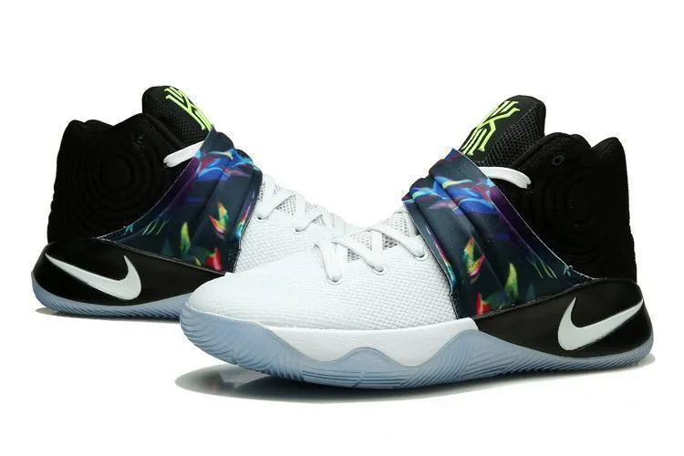 Nike Kyrie 2 Parade White Black Men Basketball Shoes Sale Size US 7-12 Asics Stability Walking Shoes