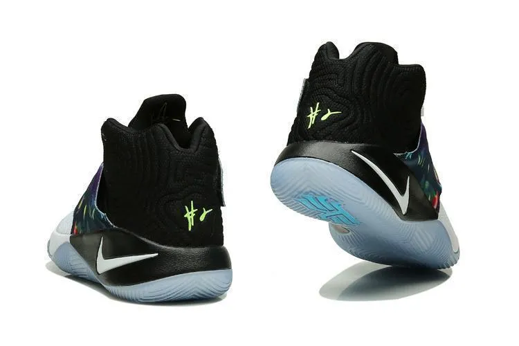 Gel Shoes Asics Nike Kyrie 2 Parade White Black Men Basketball Shoes Sale Size US 7-12