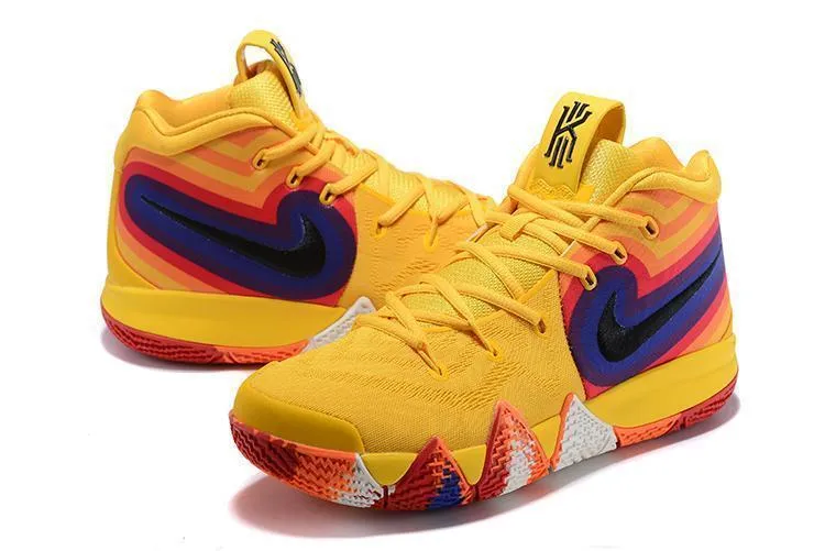 The Best Asics Shoes Nike Kyrie 4 "70s" Yellow Men Basketball Shoes Sale Size US 7,8,8.5,9.5,10,11,12