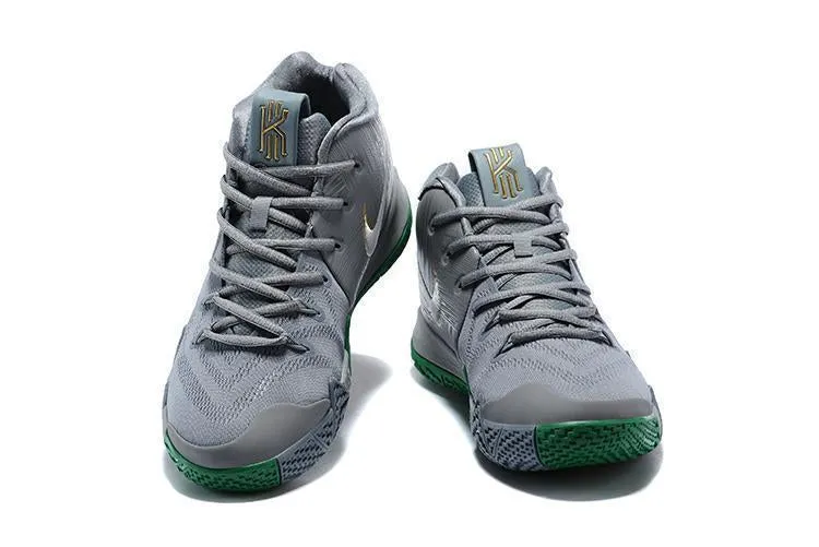 Asics New Shoes 2024 Nike Kyrie 4 B'City Guardians' Grey Men Basketball Shoes Sale Size US 7-12