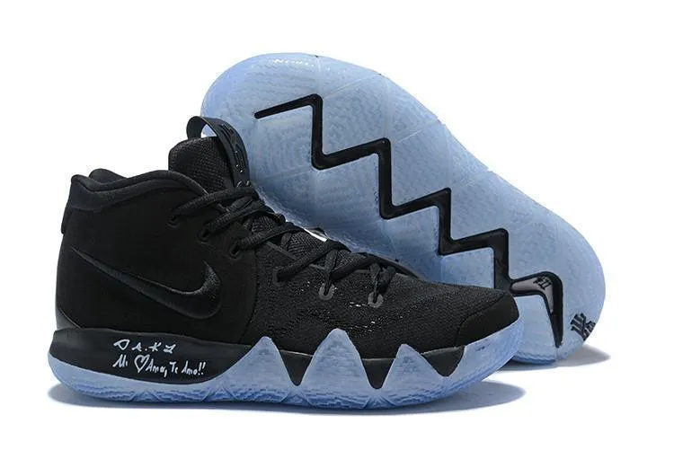 Nike Kyrie 4 Black Men Basketball Shoes Sale Size US 7-12 Asics Best Volleyball Shoes