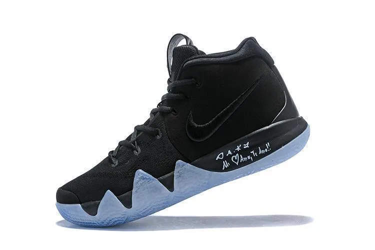 Nike Kyrie 4 Black Men Basketball Shoes Sale Size US 7-12 Asics High Arch Support Running Shoes