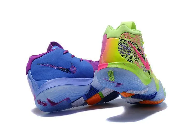 Nike Kyrie 4 Confetti Men Basketball Shoes Sale Size US 7-12 Shoes Similar To Asics Ds Trainer