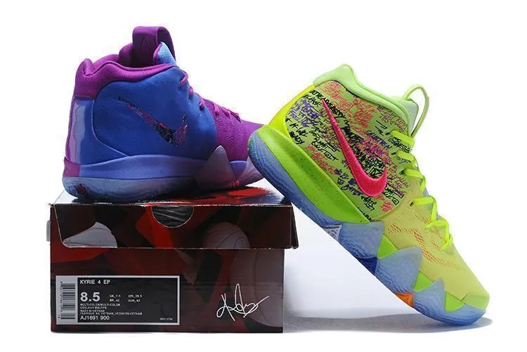 Tennis Shoes Asics Gel Resolution 8 Nike Kyrie 4 Confetti Men Basketball Shoes Sale Size US 7-12