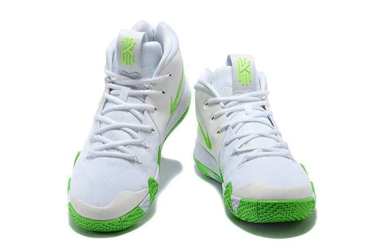 Asics Running Shoes For Pronation Nike Kyrie 4 White Green Men Basketball Shoes Sale Size US 7-12