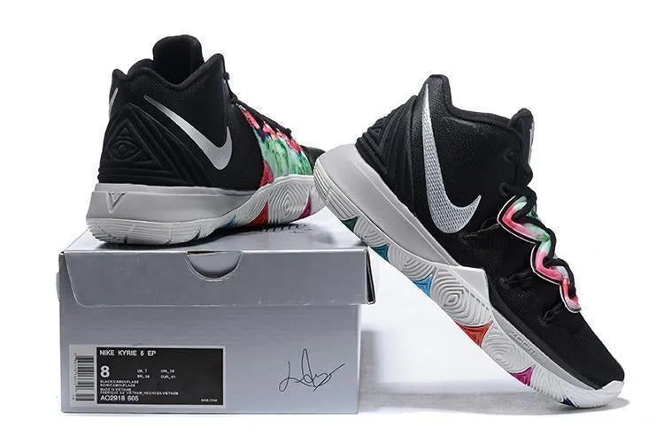 Nike Kyrie 5 Black Camouplage Men Basketball Shoes Sale Size US 7-12 Asics Anniversary Shoes