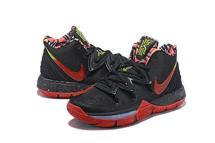 Best Asics Trail Shoes Nike Kyrie 5 Black Red Men Basketball Shoes Sale Size US 7-12
