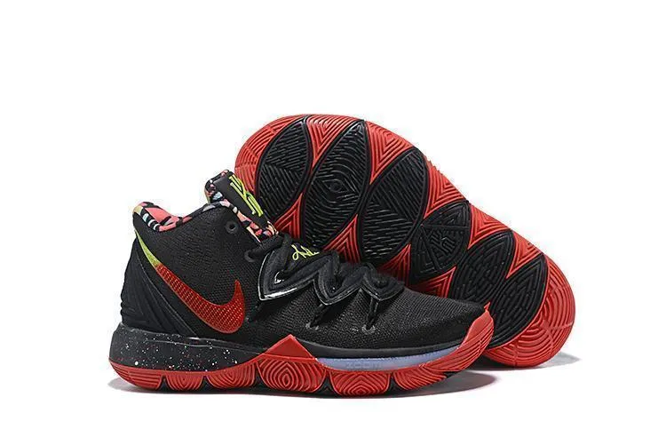 Nike Kyrie 5 Black Red Men Basketball Shoes Sale Size US 7-12 Asics Suede Shoes