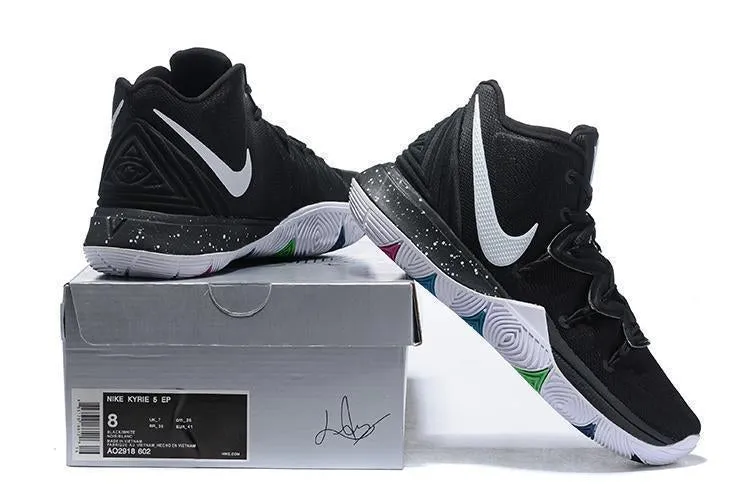Nike Kyrie 5 Black White Men Basketball Shoes Sale Size US 7-12 Asics Shoes Nimbus