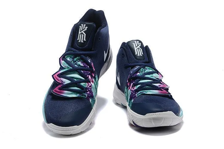 Nike Kyrie 5 Blue Camoplage Men Basketball Shoes Sale Size US 7-12 Asics Gel-kayano 28 Mesh Knit Running Shoes