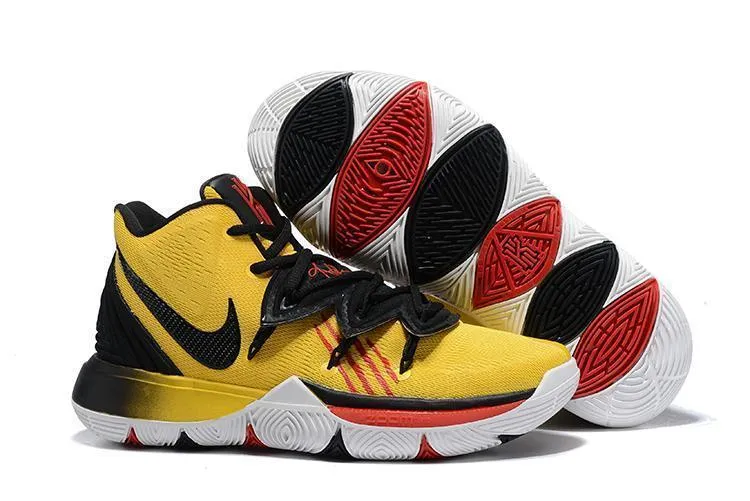 Nike Kyrie 5 Yellow Black Men Basketball Shoes Sale Size US 7,8,8.5,9.5,10,11,12 Trail Shoe Asics