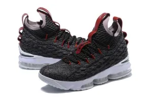 Asics Easy Running Shoes Nike Lebron XV 15 Black Red White Men Shoes Sale Size US7,8,8.5,9,10,11,12