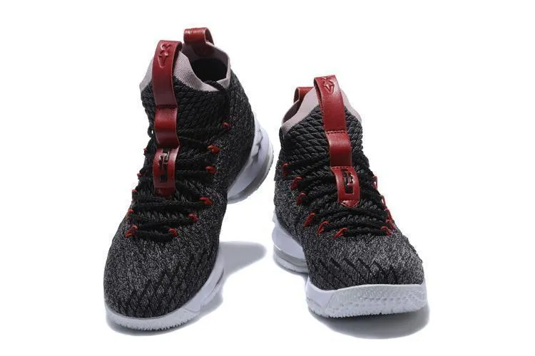 Nike Lebron XV 15 Black Red White Men Shoes Sale Size US7,8,8.5,9,10,11,12 Asics Tennis Shoes Price