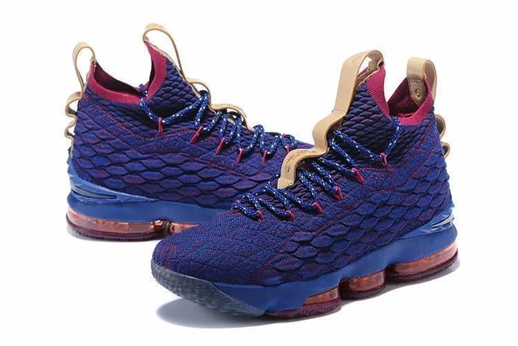 Nike Lebron XV 15 Bue Red Men Shoes Sale Size US 7-12 Asics Shoes Price In India