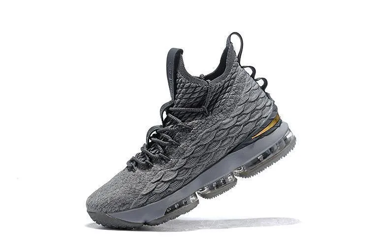 Best Asics Running Shoes For Marathon Nike Lebron XV 15 Grey City Series Men Shoes Sale Size US7,8,8.5,9,10,11,12