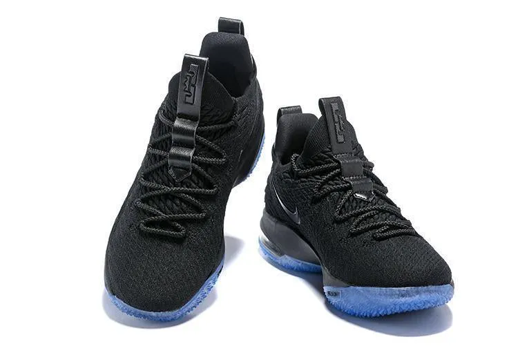 Nike Lebron XV 15 Low EP Black Blue Men Shoes Sale Size US7,8,8.5,9,10,11,12 Shoes Similar To Asics Gt 1000