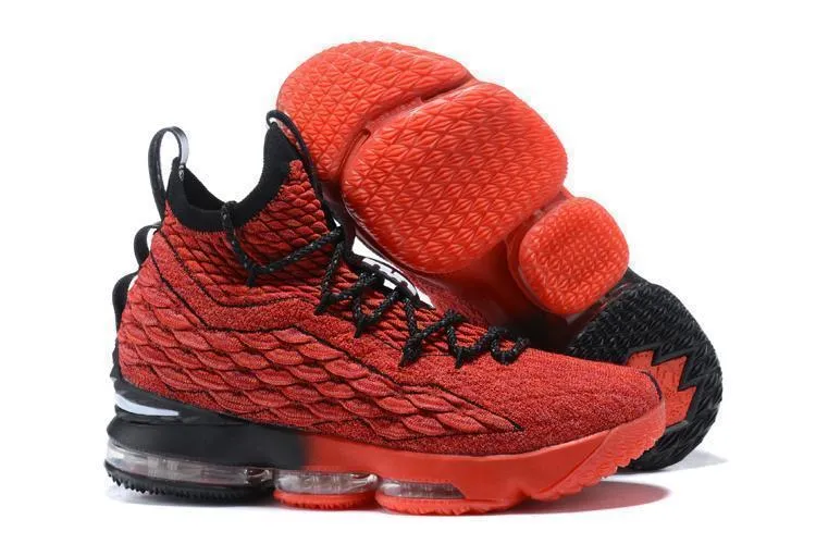 Nike Lebron XV 15 Red Black Men Shoes Sale Size US 7-12 Asics Shoe Width