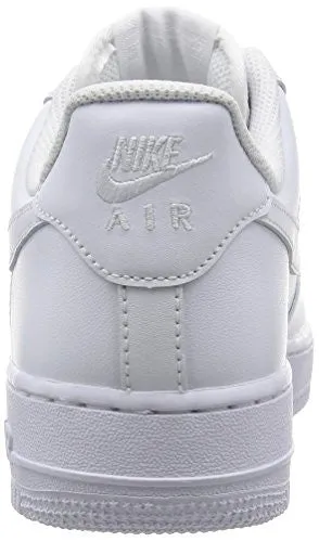 Asics Shoe Print Nike Mens Air Force 1 Low 07 Basketball Shoes White/White 315122-111 Size 11