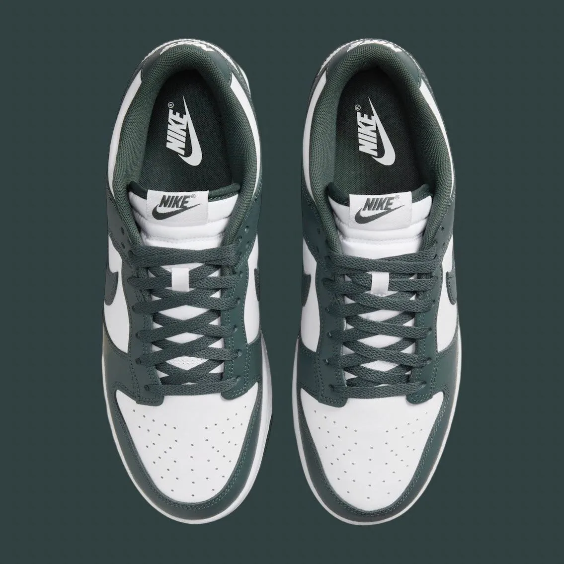 Asics Japan S Platform Shoes Nike Men's Dunk Low Shoes - White / Vintage Green