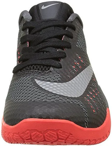 Asics Shoes Amplifoam Nike Mens HyperLive Basketball Shoe Black/Dark Grey/Bright Crimson/Metallic Silver 12