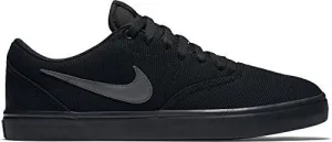 Nike Men's SB Check Solarsoft Canvas Skate Shoe Black/Anthracite 12 Asics Gel-diablo Shoes 1191a199