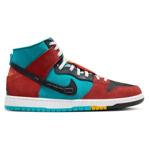 NIKE SB X DI'ORR GREENWOOD DUNK HIGH DECON TURQUOISE BLUE / BLACK-RUGGED ORANGE Asics Gel Cumulus 18 Running Shoes