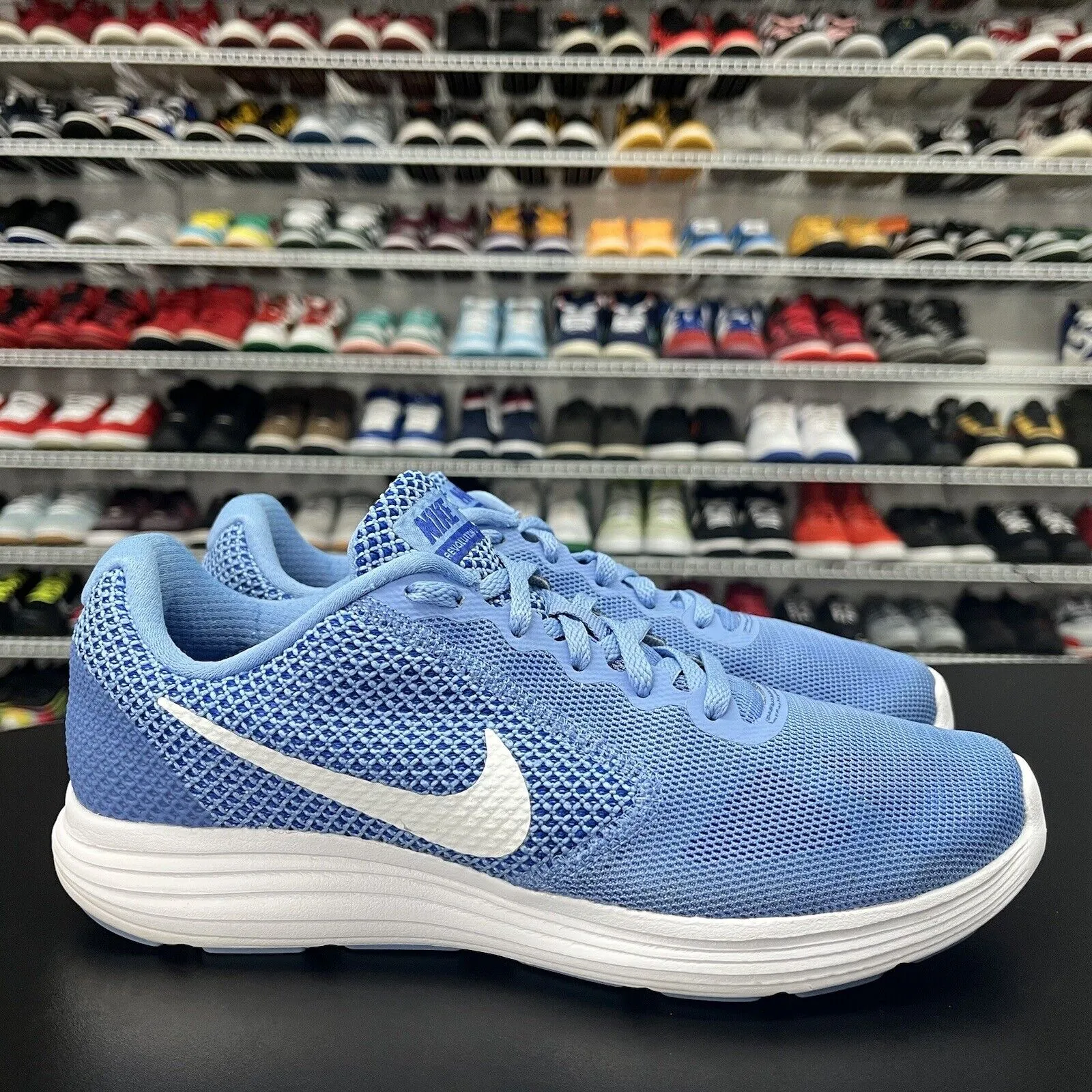 Superblast 2 Running Shoe Nike Womens Revolution 3 Running Shoes Blue 819303-400 Size 8.5