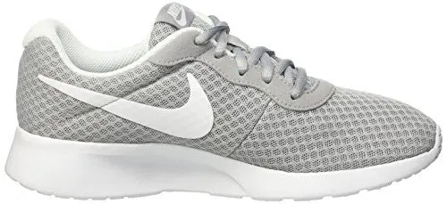 Asics Running Shoes Best Nike Womens Tanjun Running Sneaker Wolf Grey/White 8