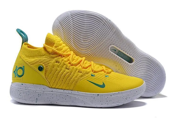 Nike Zoom KD11 Yellow Men Shoes Sneaker Sale Size US 7-12 Asics Distance Shoes