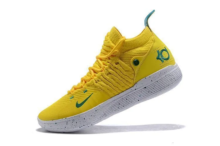 Nike Zoom KD11 Yellow Men Shoes Sneaker Sale Size US 7-12 Asics Sonoma 3 Trail Running Shoe