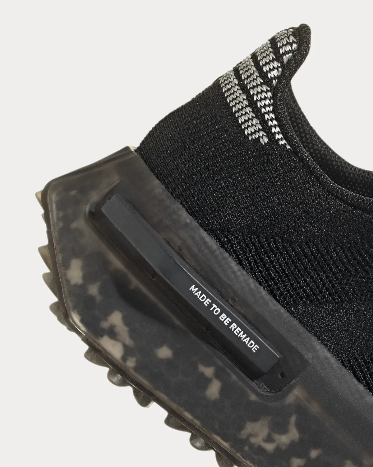 NMD_S1 'Made to be Remade' Core Black / Core Black / Cloud White Low Top Sneakers Gazelle Adidas Shoes