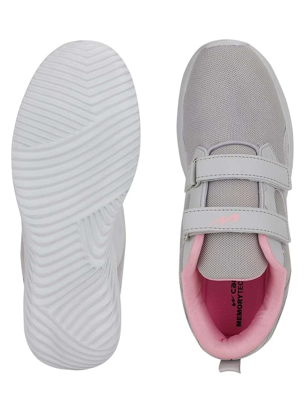 Running Shoes For High Arches NOOR PLUS V Grey Women's Running Shoes