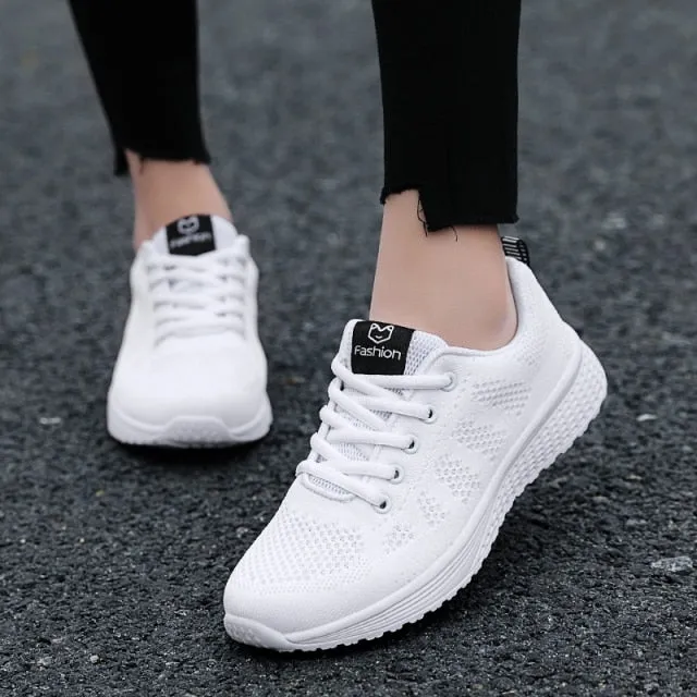 Work Outfits With Flat Shoes Women Shoes Flats Casual Sport Shoes