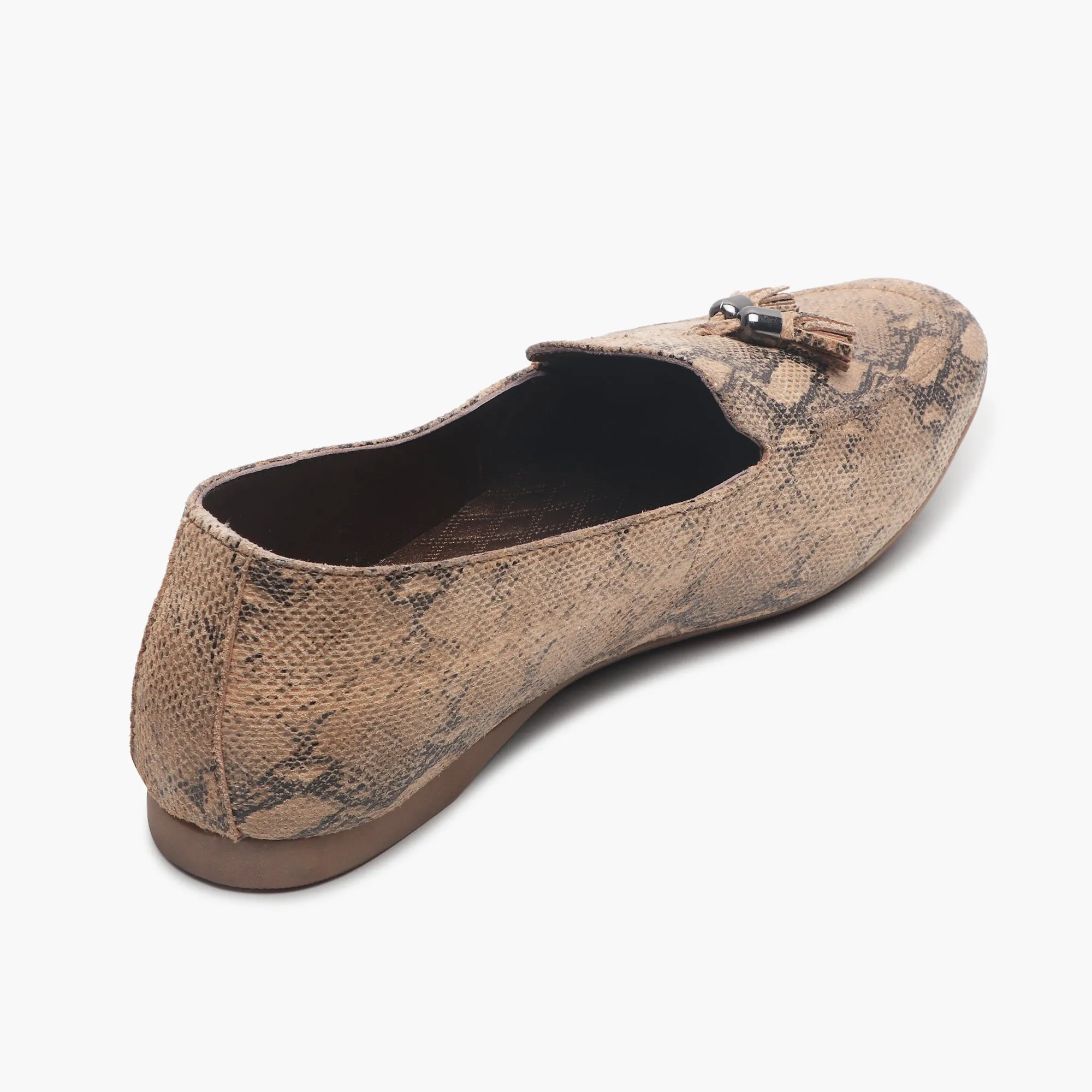 Dupe Loafers Tassle Accented Loafers