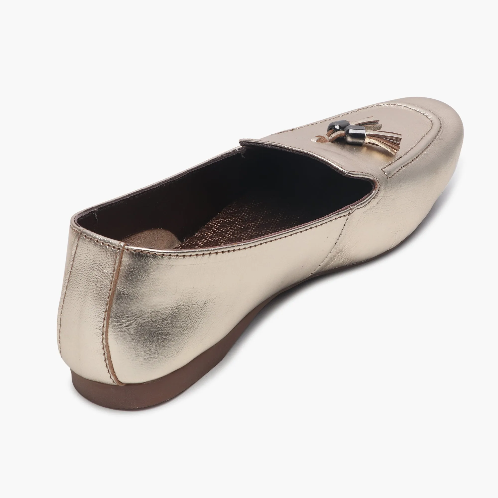 Tassle Accented Loafers Loafers With Chinos