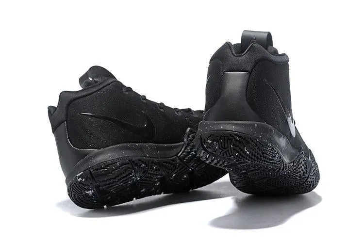 Nike Kyrie 4 All Black Men Basketball Shoes Sale Size US 7,8,8.5,9.5,10,11,12 Spider Man Shoes Asics