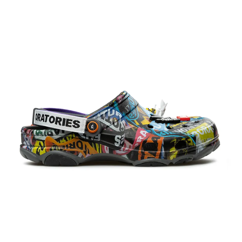 Crocs x Futura Laboratories All-Terrain Clog | Slate Grey Sandals Whitehouse