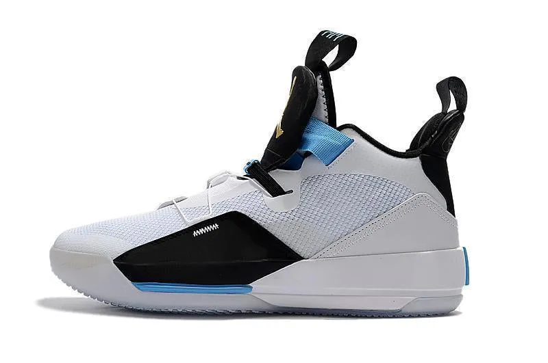 Nike Air Jordan 33 White Black Blue Men Shoes Sale Size US 7-12 Asics Gel-1090v2 Shoes