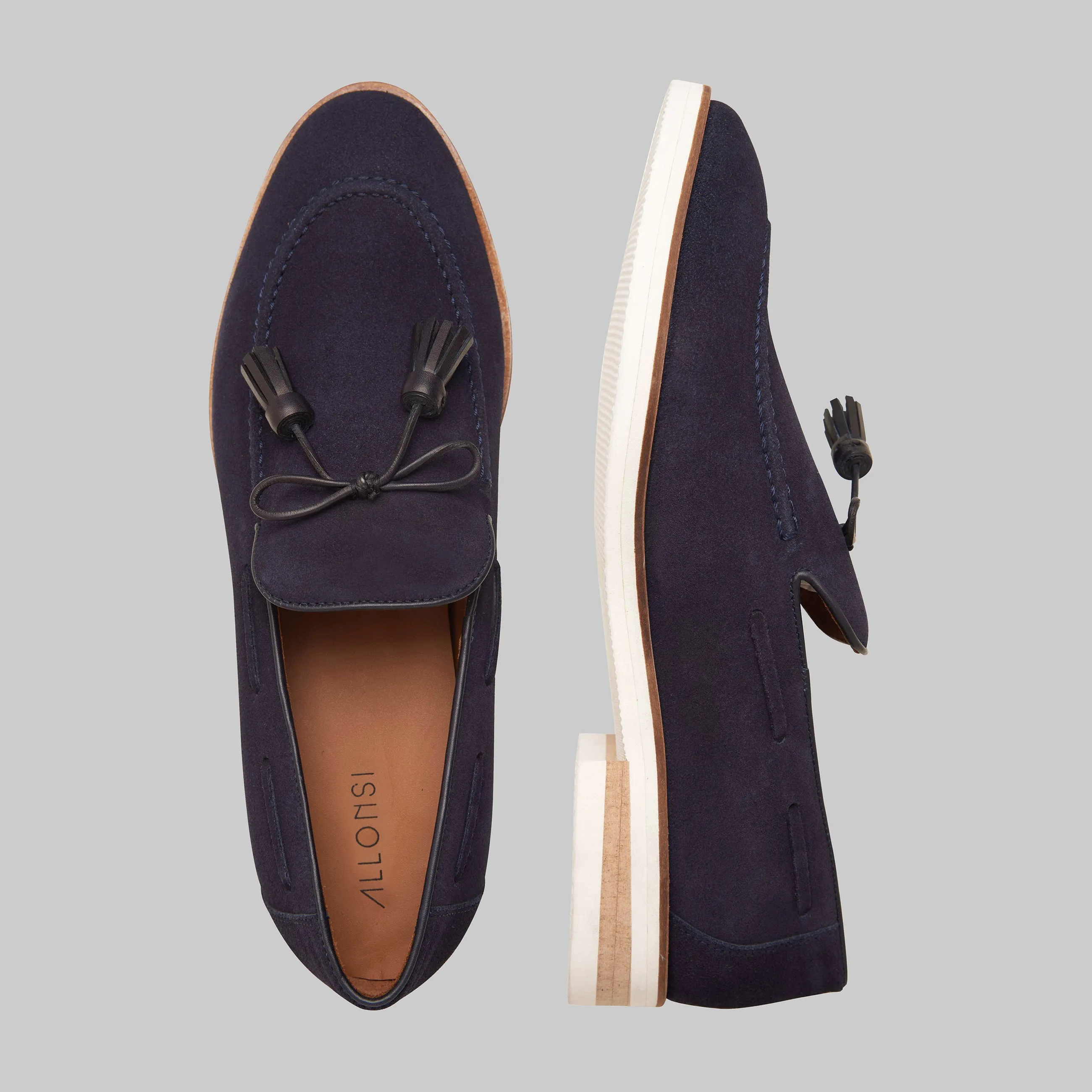 Hey Dude Nut Loafers Orlan Tassel Suede Loafers