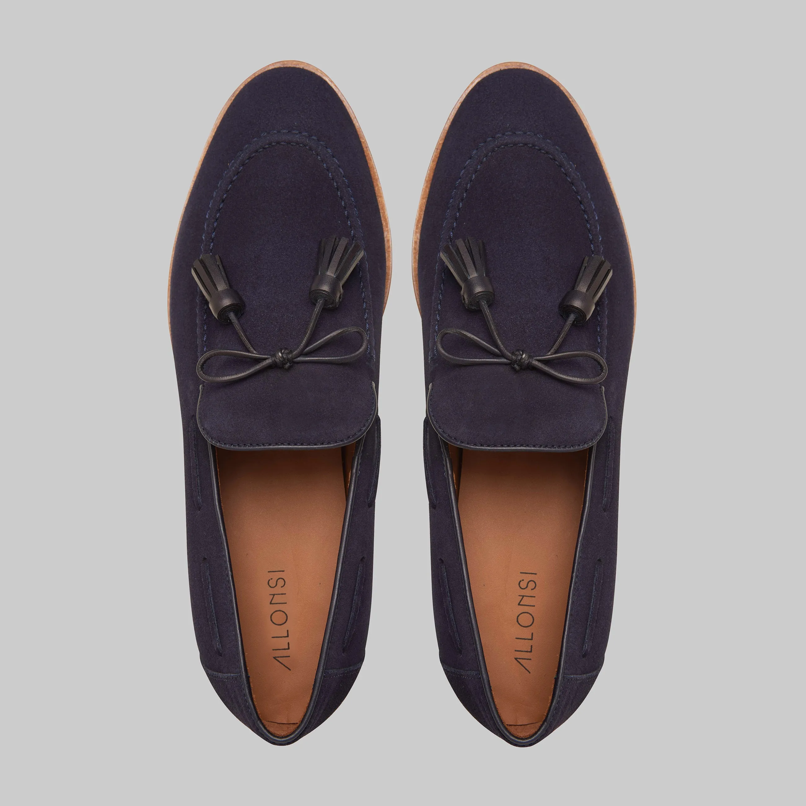 Leather Tassel Loafers Orlan Tassel Suede Loafers